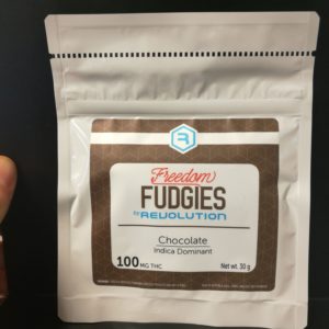 Freedom Fudgies - Indica (100mg)