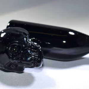 Glass Skull Finger Tip Dabber