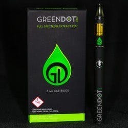 Green Dot 500mg Cartridge Sour Grape Pie