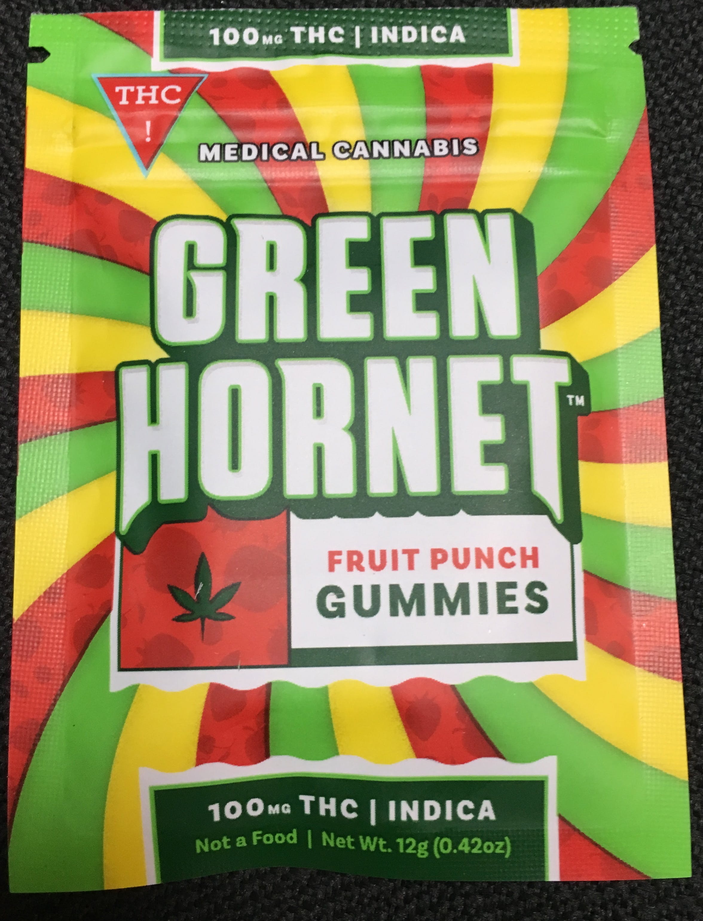 edible-green-hornet-100mg-thc-indica