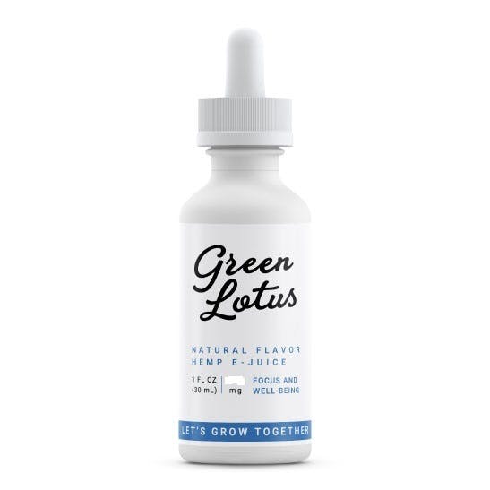 green lotus 500mg natural flavor