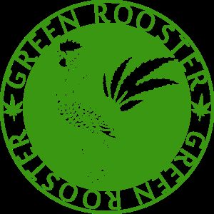 Green Rooster Cookies