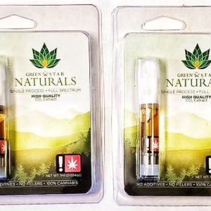 Green Star Naturals Pineapple Kush 1g Cart #2514 Green Leaf Special