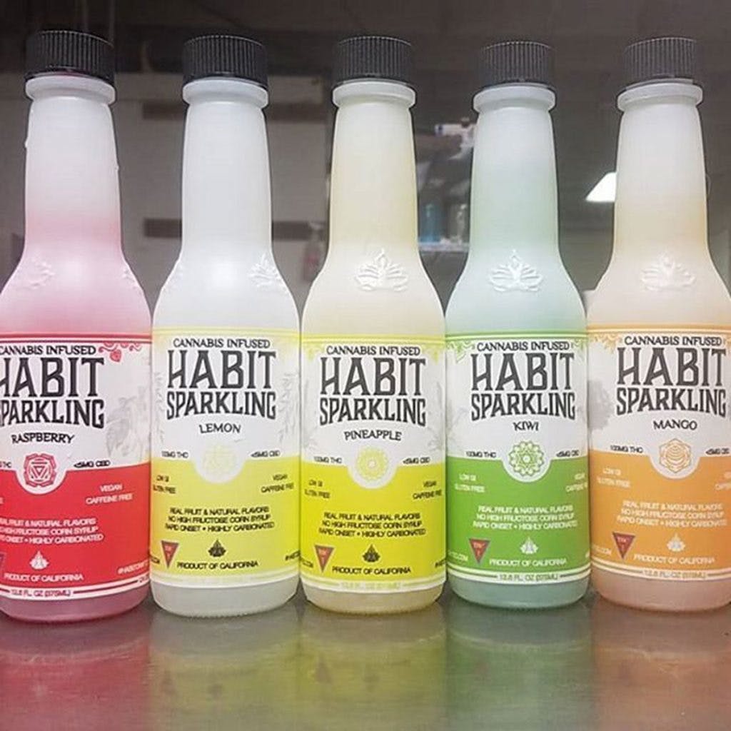 Habit Soda Water - 100mg Kiwi