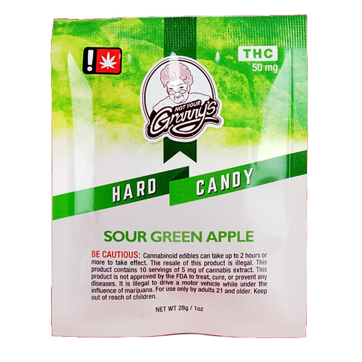 Hard Candy - Sour Green Apple 50mg