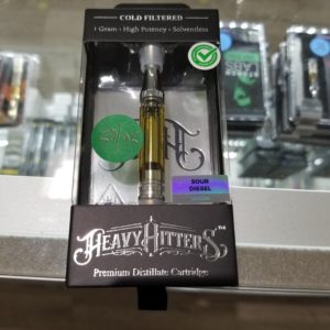 HEAVY HITTERS 1 GRAM SOUR DIESEL