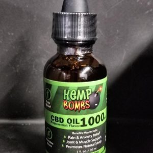 Hemp Bombs Premium CBD E-Liquid 60mil 1000mg