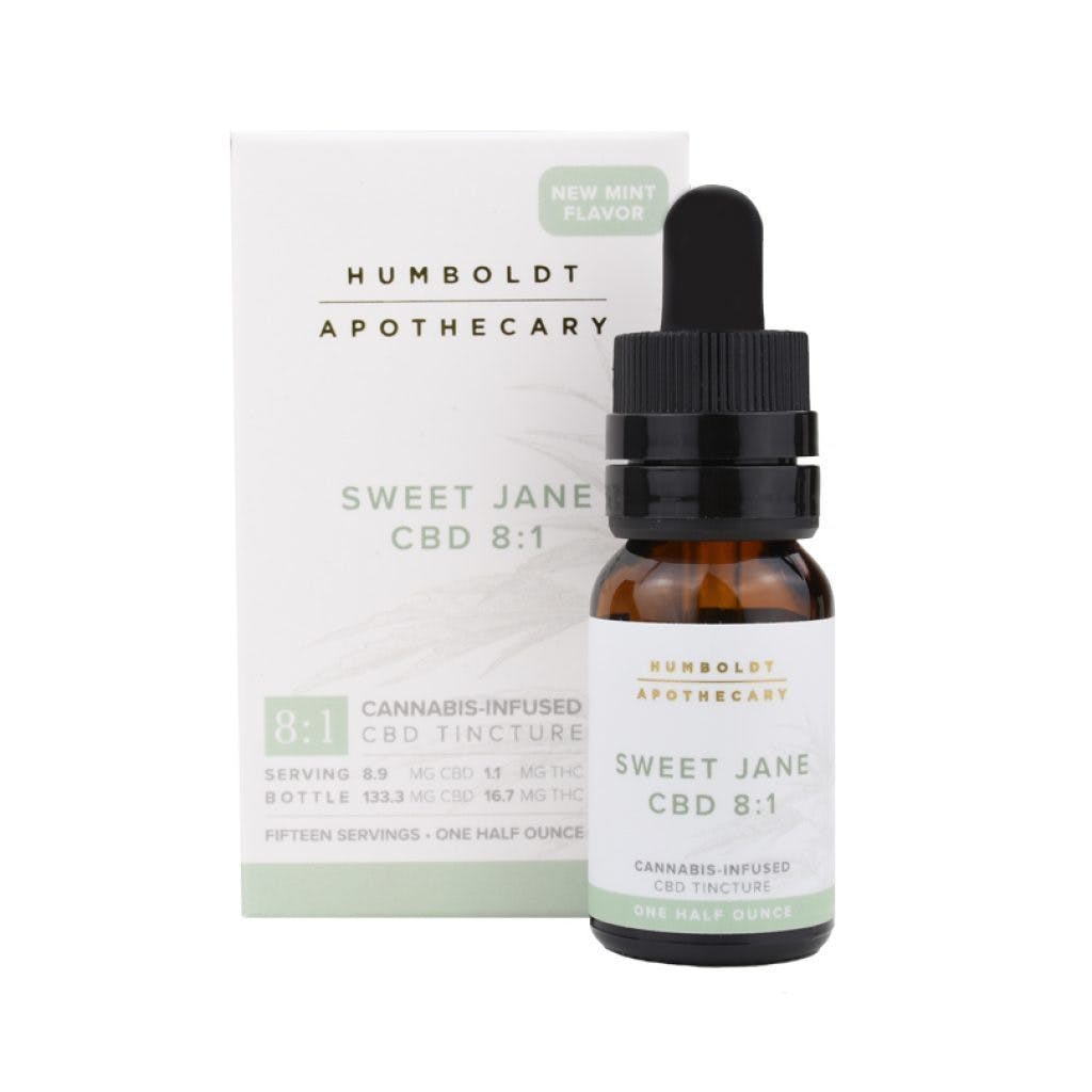 Humboldt Apothecary: Sweet Jane CBD 8:1 Half ounce