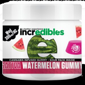 Incredible Sativa Watermelon Gummies