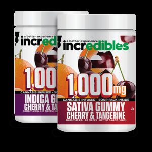 Incredibles 1000mg Gummy