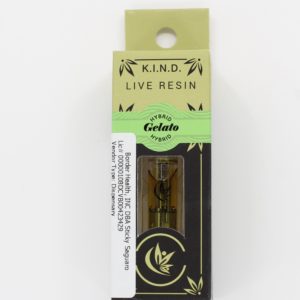 K.I.N.D Live Resin Cartridge Gelato (H) 1000mg