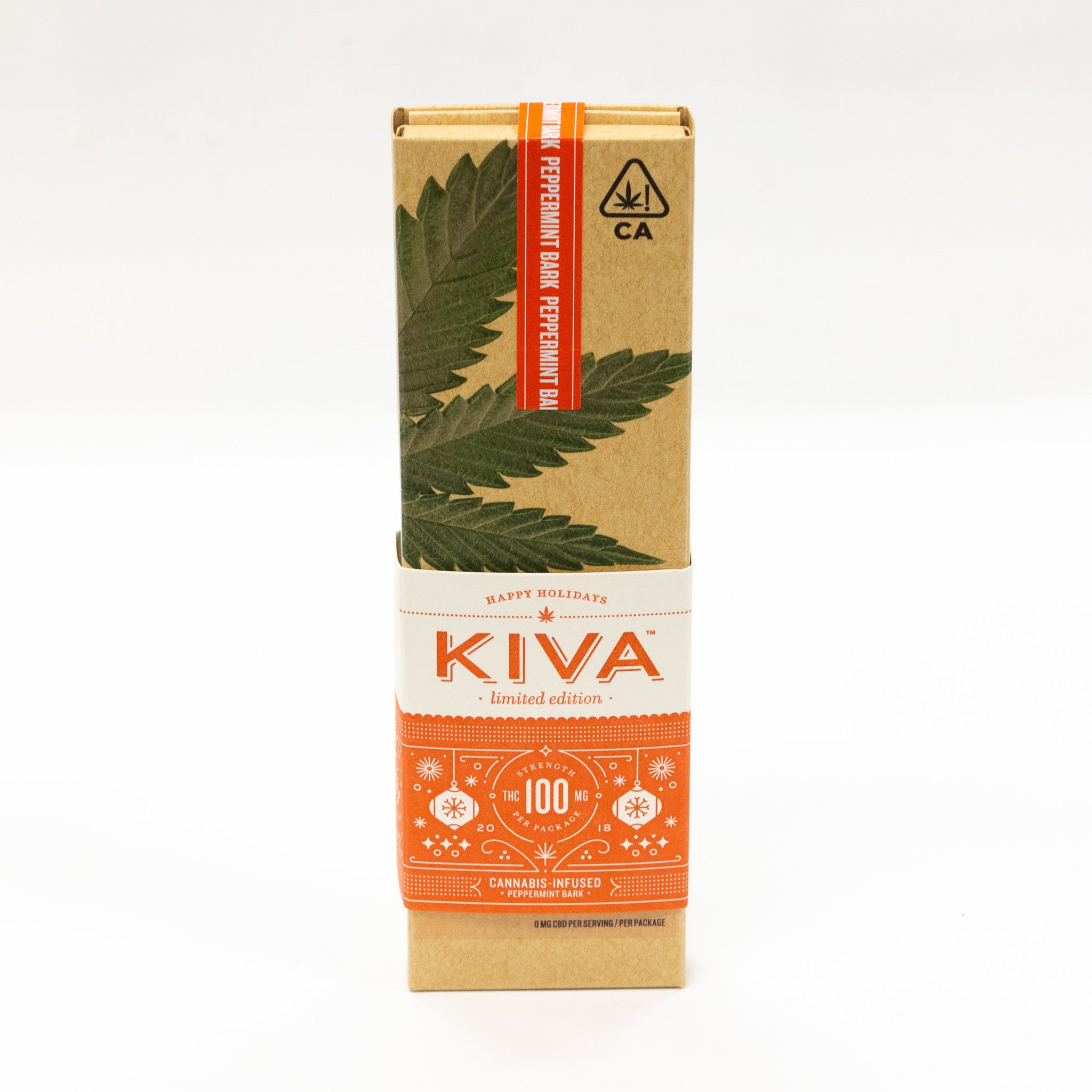 KIVA BARS Peppermint Bark