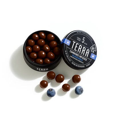 Kiva Milk Chocolate Blueberry Terra Bites 100mg