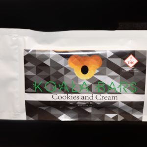 Koala Bar Cookies and Cream 250 Mg