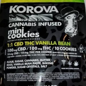 Korova Mini CBD Vanilla 1 to 1 10CBD 10THC