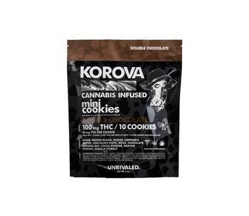 edible-korova-mini-double-chocolate-100mg