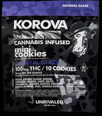 edible-korova-mini-oatmeal-glaze-100mg