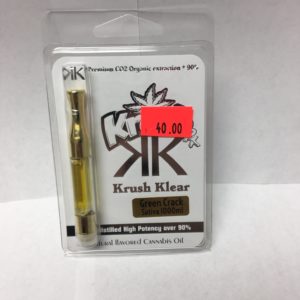 KRUSH KLEAR GREEN CRACK CARTRIDGE