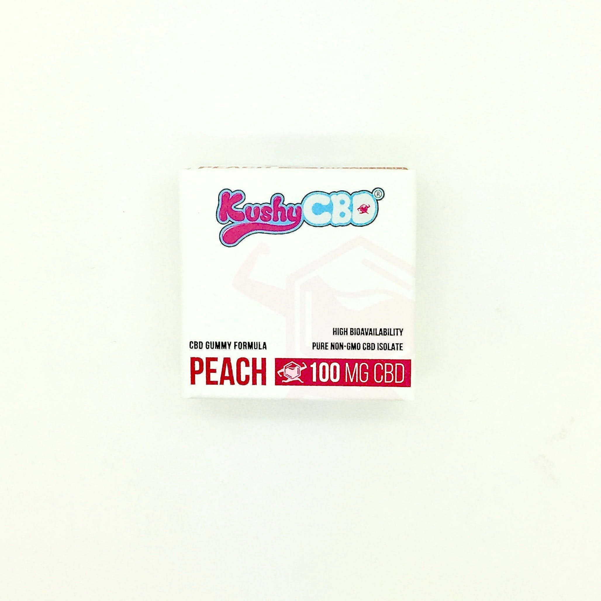 KUSHY CBD GUMMY 100MG PEACH