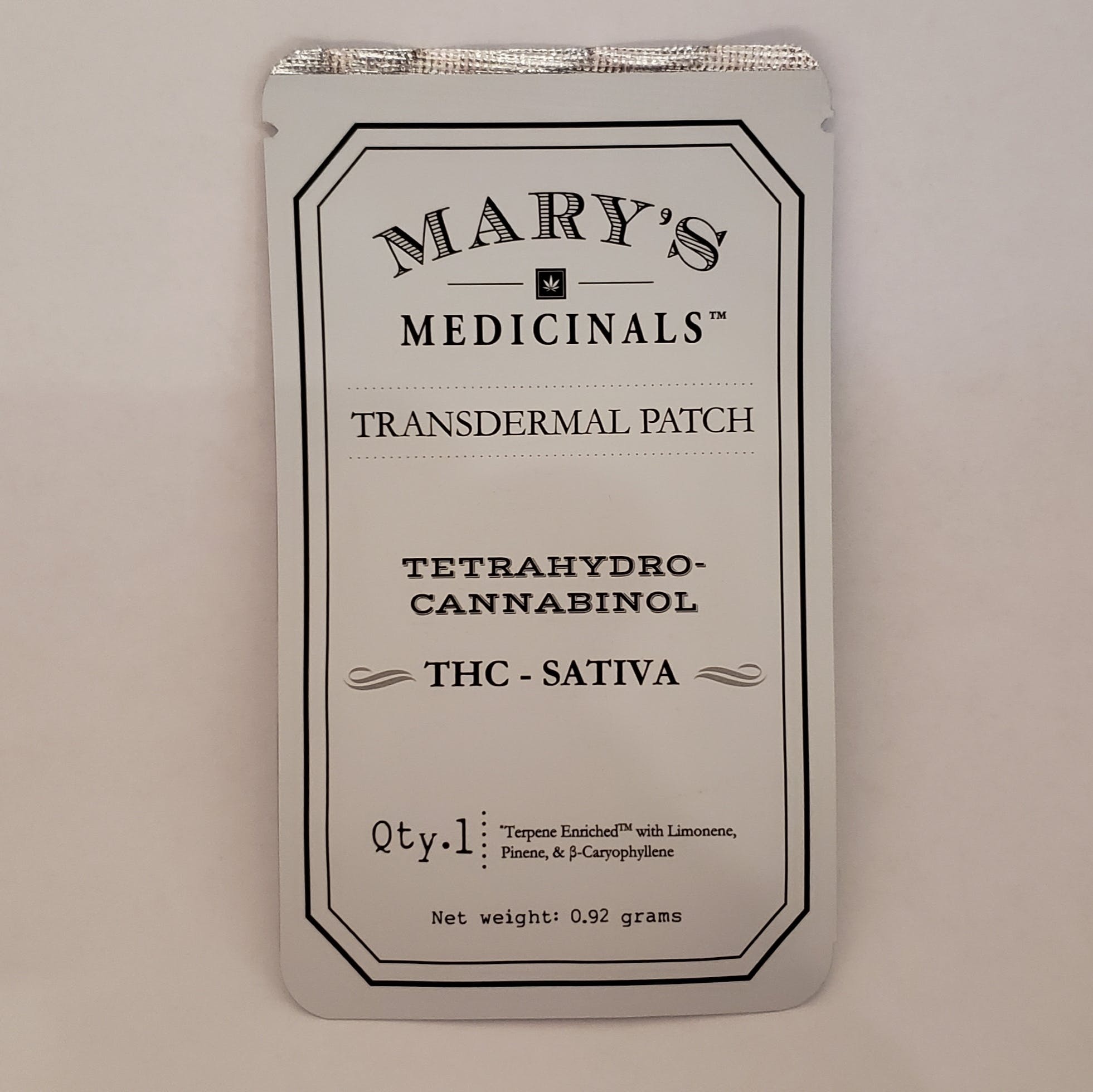 Mary's Medicinals Sativa 20mg Patch