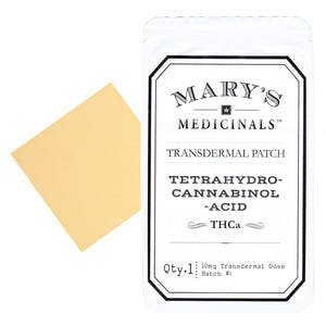 Mary's Medicinals Transdermal Patch, THCa 10mg