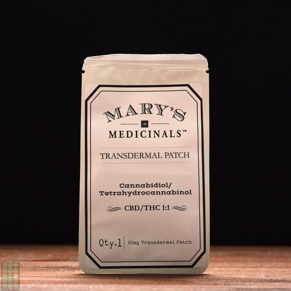 Mary's Medicinals - Transdermal Patch Sativa, Indica CBD.