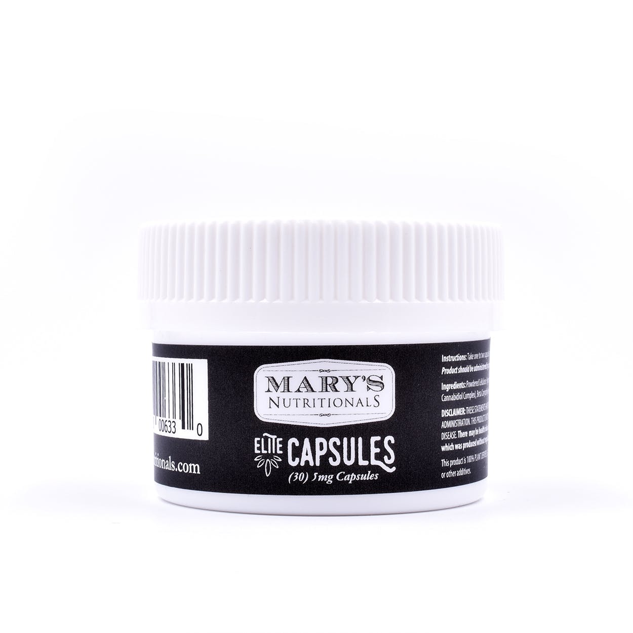 Mary's Nutritionals Elite CBD Capsules