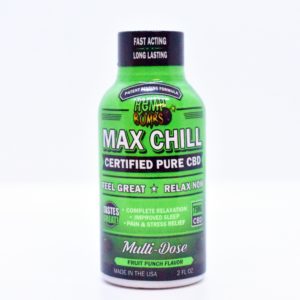 Max Chill Shot 75mg CBD Fruit Punch