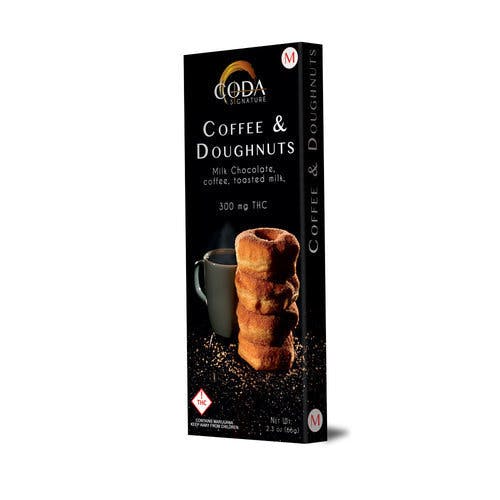 MED Coda Coffee & Doughnuts 300mg Bar