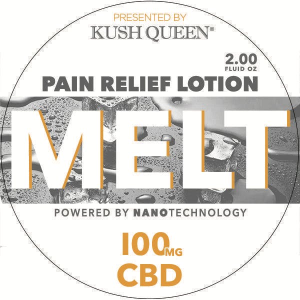 Melt Pain Relief Lotion 100mg CBD - Kush Queen