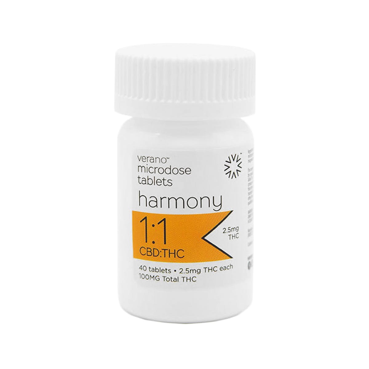 Microdose Tablets - Harmony 1:1 CBD/THC
