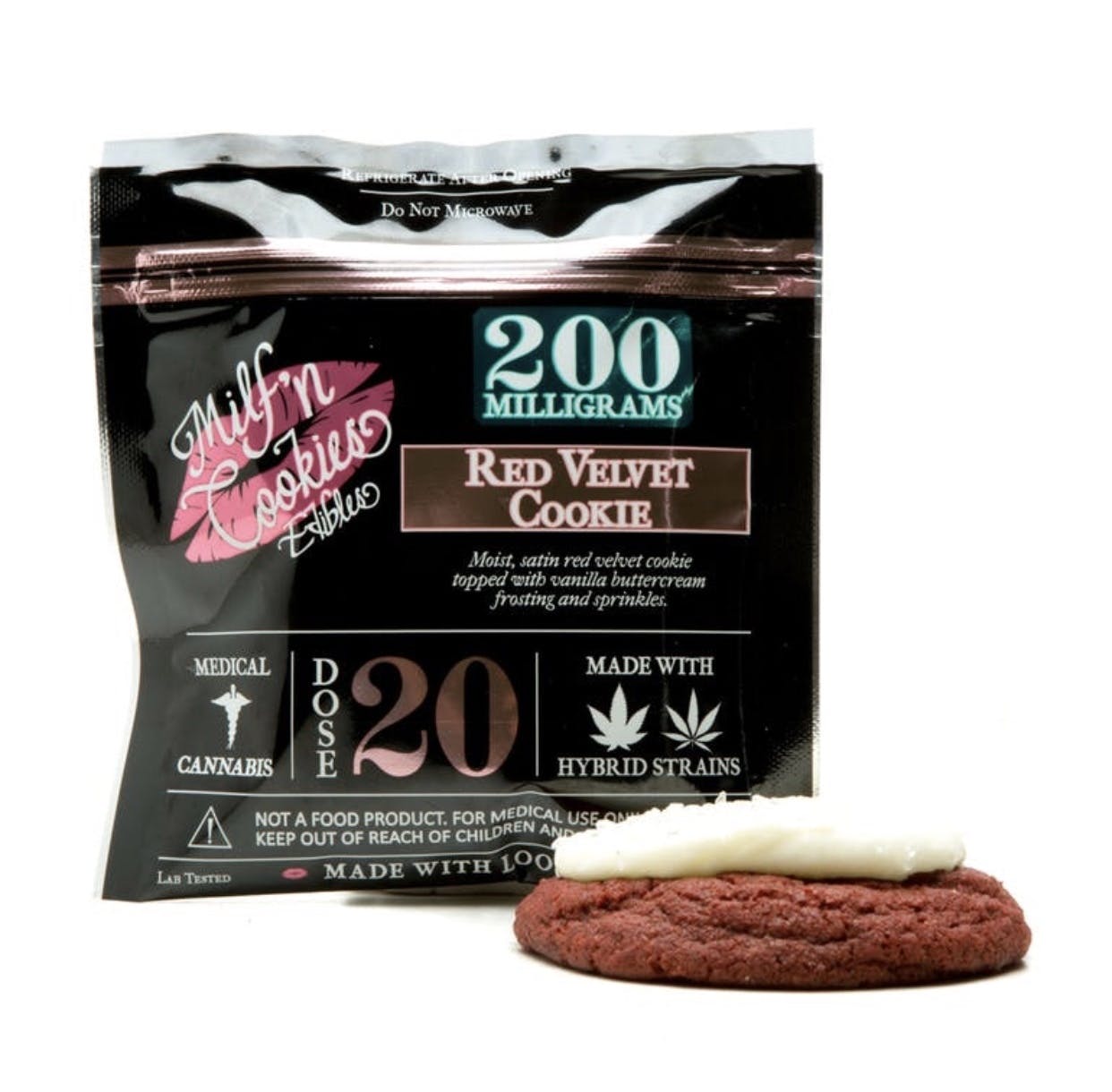 Milf 'n Cookies : Red Velvet Cookie (200mg)