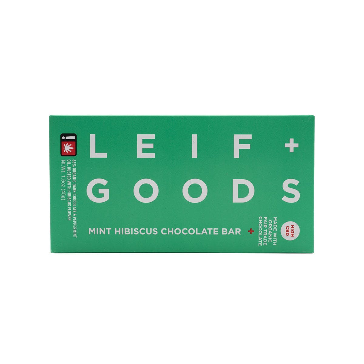 Mint Hibiscus Chocolate Bar 1:1