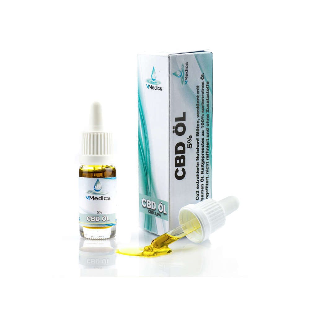 MMedics 5% CBD Bio Hanf Öl