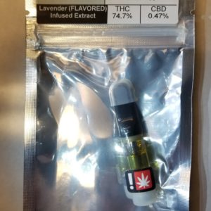 Mo Jave-.5g Lavender Vape Cartridge #7523