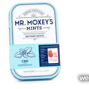 Moxey CBD Peppermint 100mg 20piece