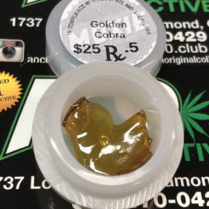 Moxie Golden cobra live resin shatter