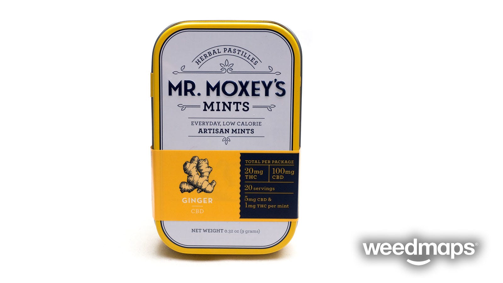 Mr. Moxey's Mints - CBD Ginger