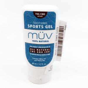 MUV 1:1 Sports Gel THC/CBD 200mg