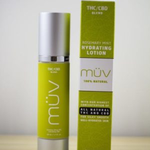 MUV: 120mg 1:1 Rosemary Mint Hydrating Lotion