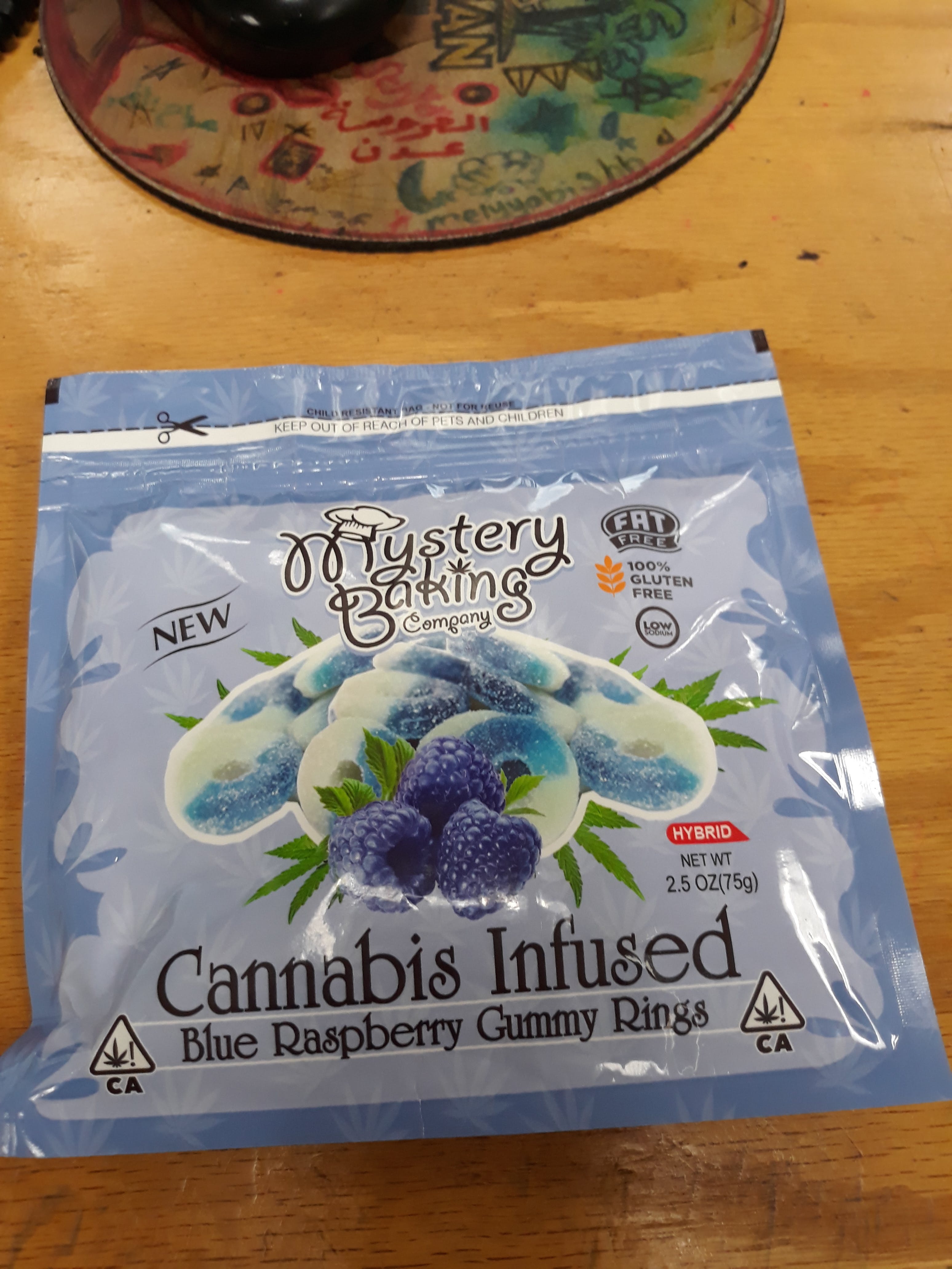 Mystery Baking Blue Raspberry Gummy Rings