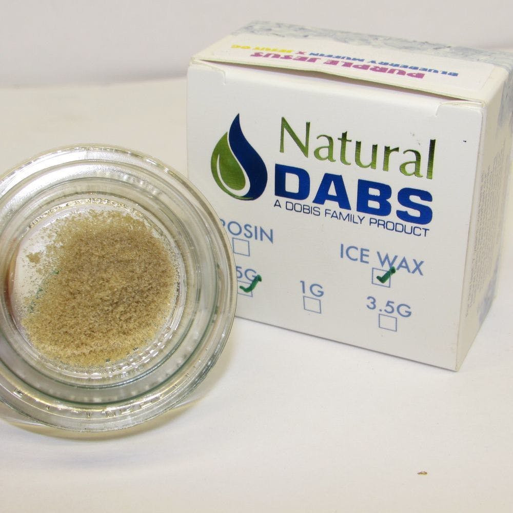 NATURAL DABS STRAWBERRY BANANA ICE WAX 120U