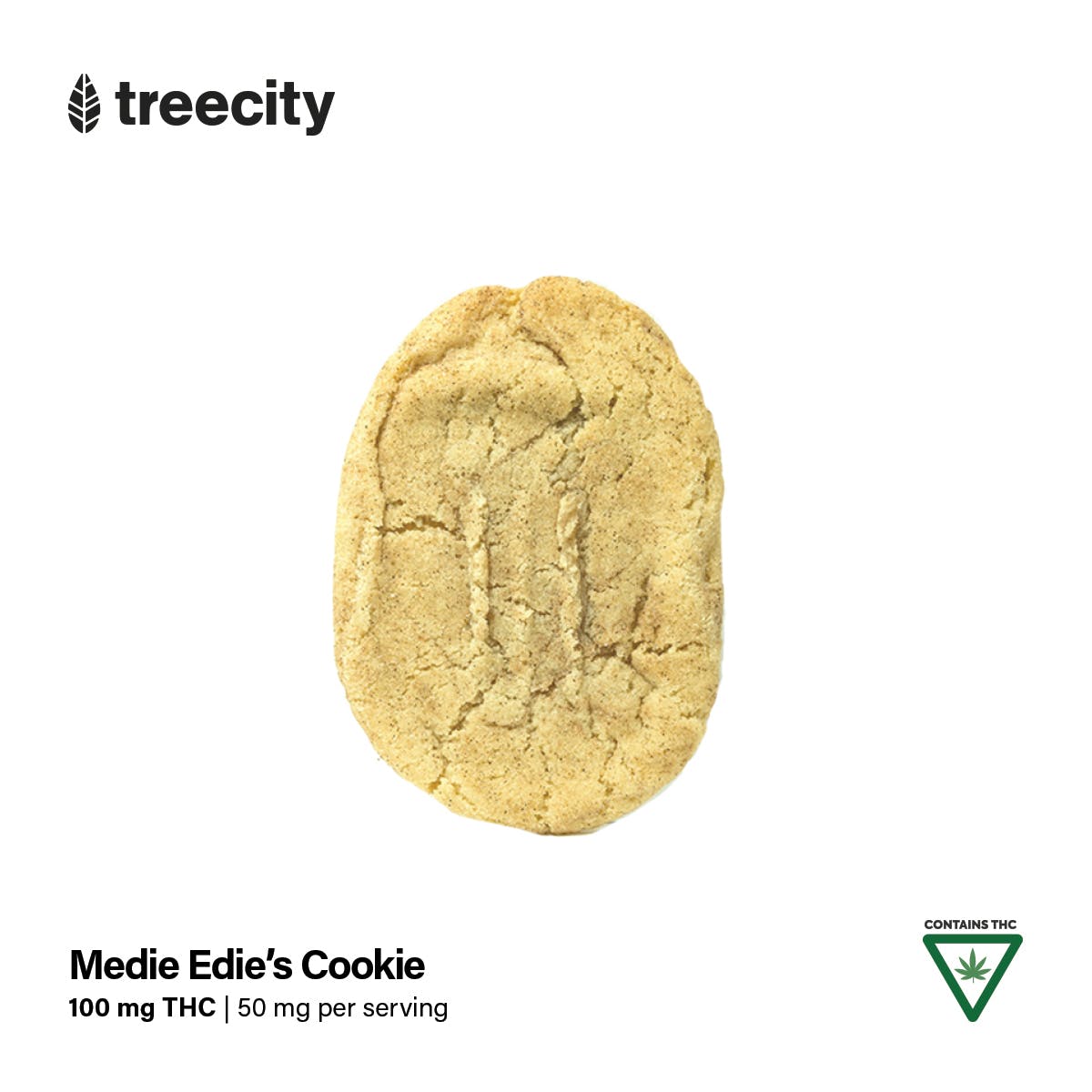 Oatmeal Raisin - Conducive Cookies - Hybrid - 100mg THC Per Package - Medie-Edie's