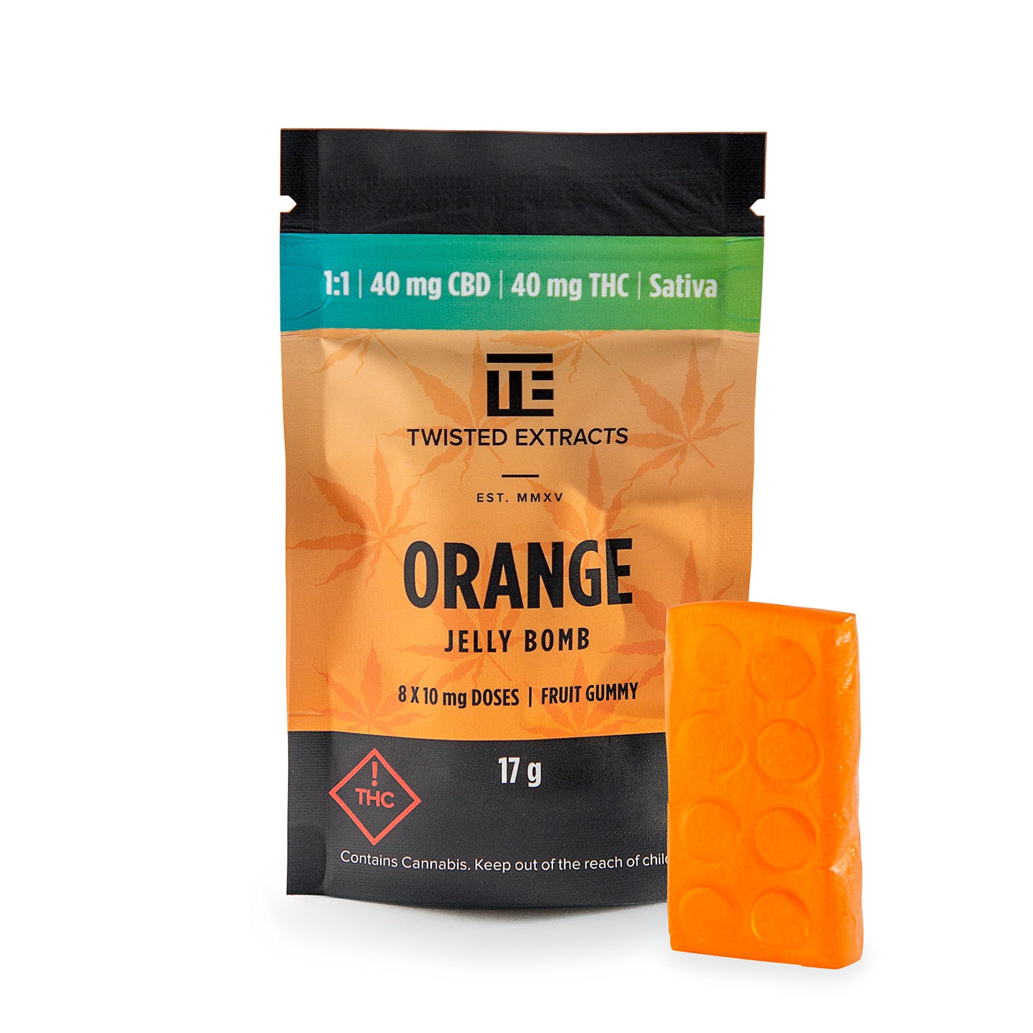 Orange 1:1 Jelly Bomb