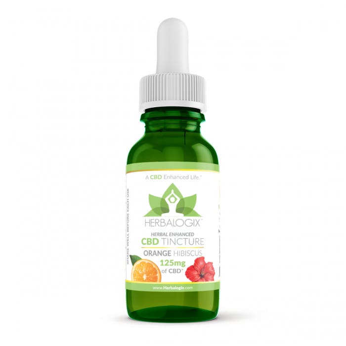 ORANGE HIBISCUS CBD TINCTURE - 500MG