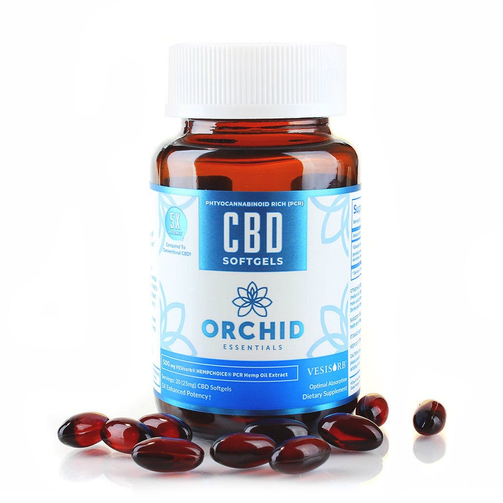 Orchid | CBD Softgel Capsules