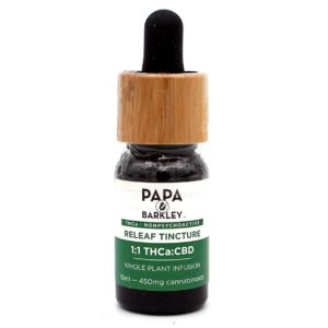 Papa & Barkley: 1:1 THCa CBD Releaf Tincture - 15ml