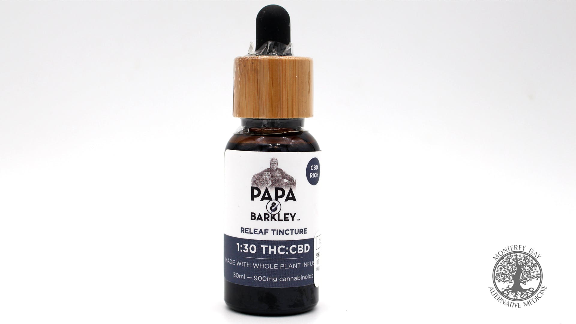 marijuana-dispensaries-800-portola-drive-del-rey-oaks-papa-a-barkley-130-cbd-rich-releaf-tincture-30ml