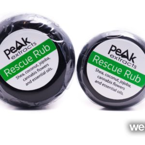 Peak Extracts: Rescue Rub 2 OZ