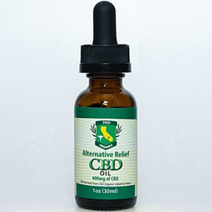 PHD ORGANICS CBD DROPS **400mg **